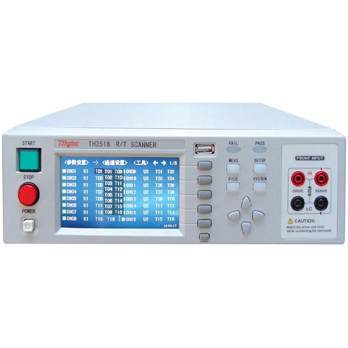 同惠TH2518直流电阻/温度扫描仪