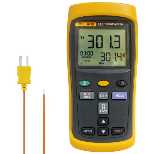 Fluke53-II单通道记录型接触式温度表