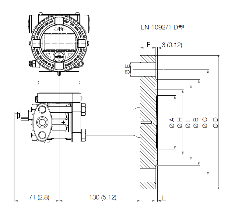 ABB266GDH表压变送器