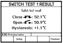 SWITCH TEST功能——JOFRA干体炉在供电行业常用功能介绍