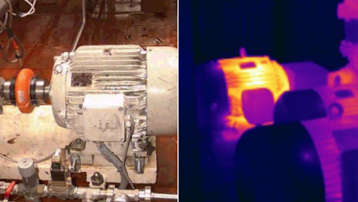 FLIR E52热像仪一扫就可以精准发现故障点/电动机温度异常