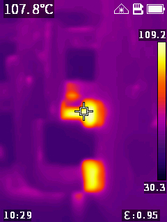 Fluke VT08高加连接法兰温度测试