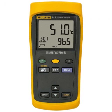 Fluke51-II单通道接触式温度表