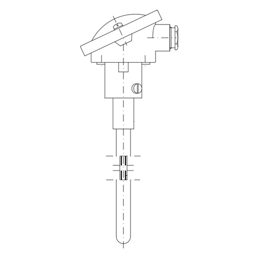 Ceramic Protective Tube Thermocouple Assemblies AK