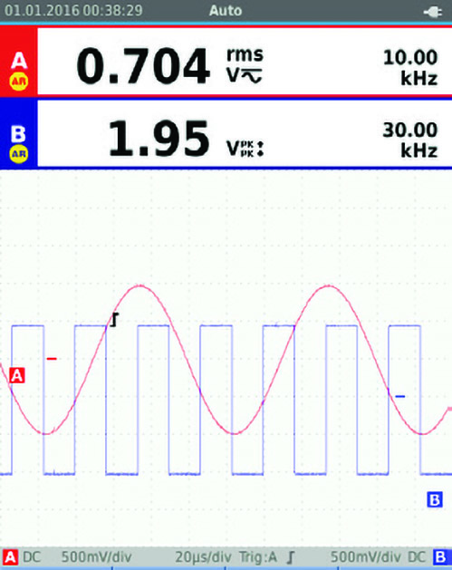 FLUKE124B示波表